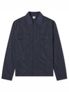 Chrome R Pocket Over Long Sleeve Shirt Navy - CP COMPANY - BALAAN 2