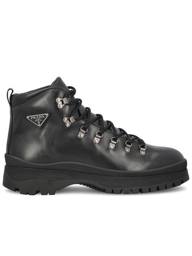 Brixen leather walker boots black - PRADA - BALAAN 2