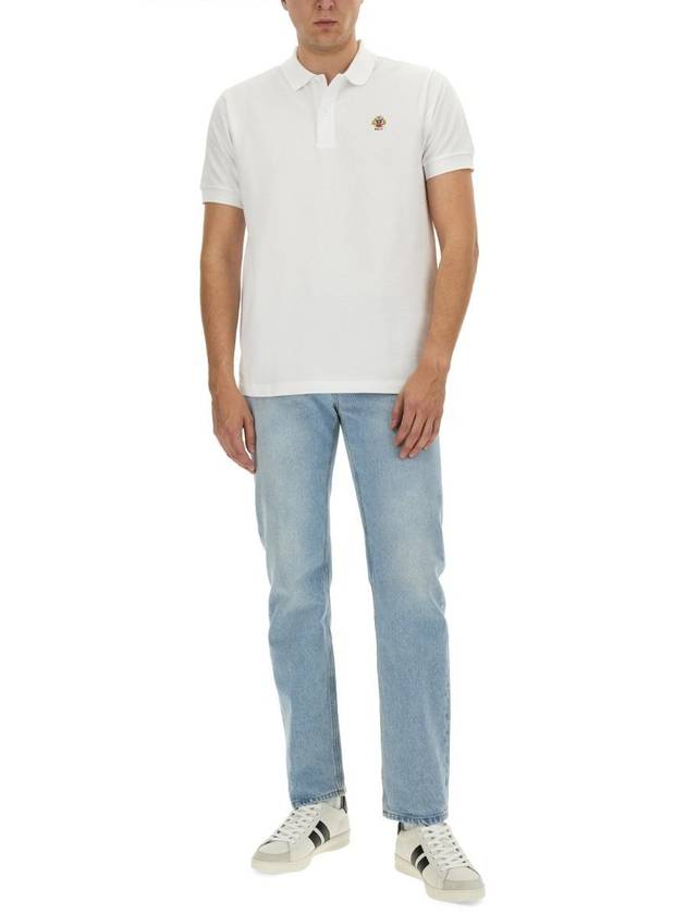 Long Sleeve T-Shirt MJE06N CO228U001 WHITE - BALLY - BALAAN 3