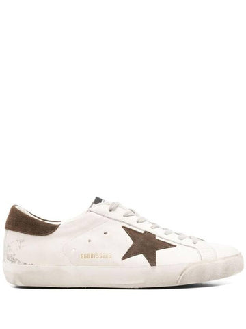 Superstar Low Top Sneakers White Brown - GOLDEN GOOSE - BALAAN 1