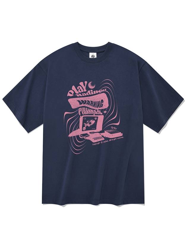 Play short sleeve t shirt navy - RADINEO - BALAAN 1