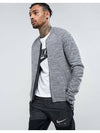 01832178060Tech fleece knit jacketgray - NIKE - BALAAN 7