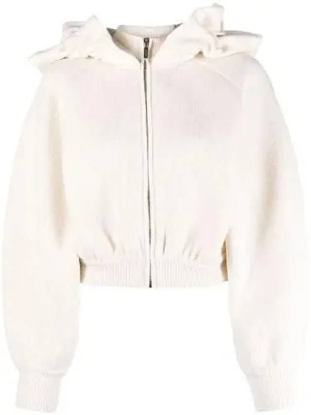 La Maille Crinoline Hooded Knit Top Off White - JACQUEMUS - BALAAN 2