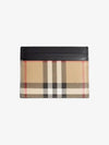 Vintage Check Card Wallet Beige - BURBERRY - BALAAN 4