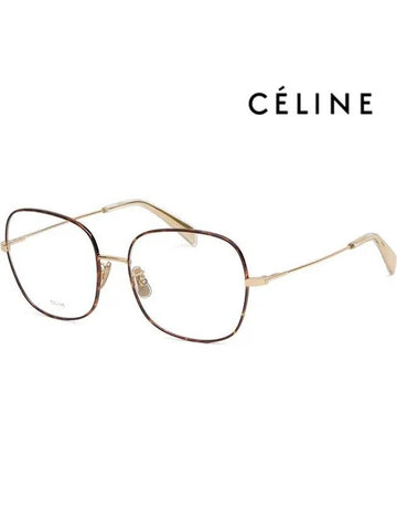 Glasses frame CL50045U 034 Windsor rim square metal overfit - CELINE - BALAAN 1