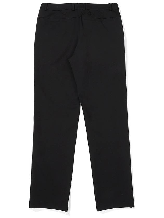 Brushed straight pants BLACK MAN - MALBON GOLF - BALAAN 2