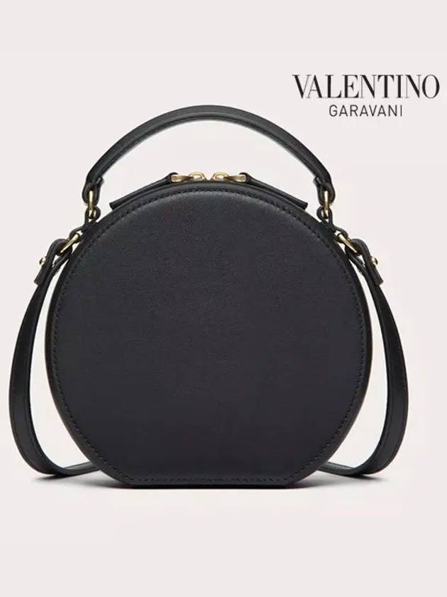 V Logo Signature Cross Bag Black - VALENTINO - BALAAN 5