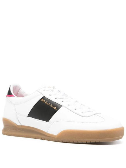 Paul Smith Dover White Leather Sneakers - PAUL SMITH - BALAAN 2