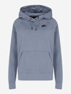 Women's Essential Fleece Hoodie Blue - NIKE - BALAAN 2