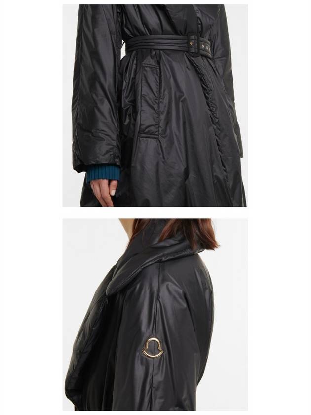 Lauzee Nylon Trench Padding Black - MONCLER - BALAAN 6