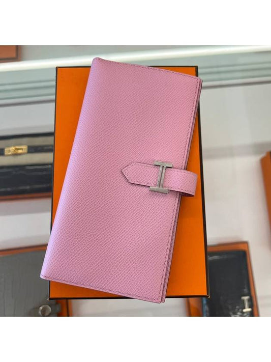 Bean Long Wallet Blossom Silver App Song - HERMES - BALAAN 1