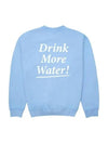 Crewneck Cotton Sweatshirt Blue - SPORTY & RICH - BALAAN 3