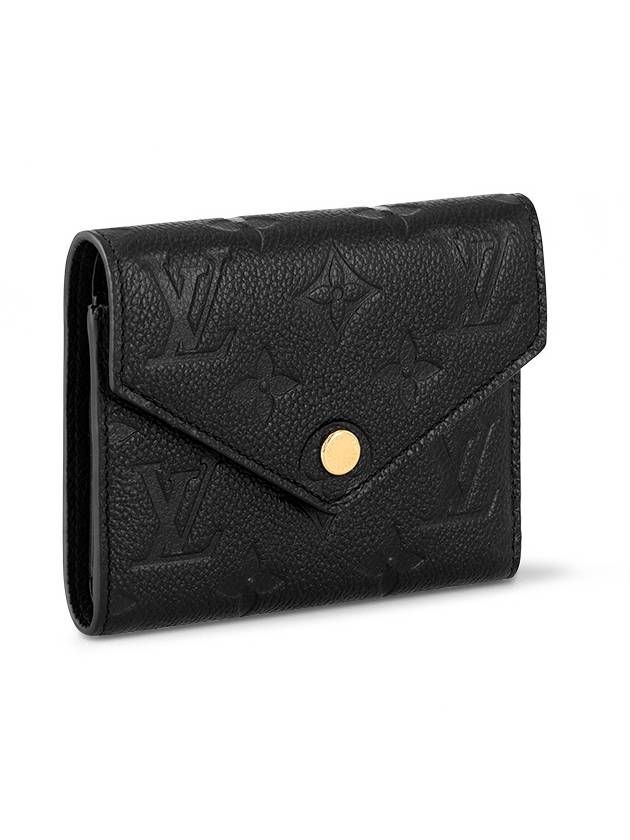 Victorine Wallet Monogram Empreinte Black - LOUIS VUITTON - BALAAN 2