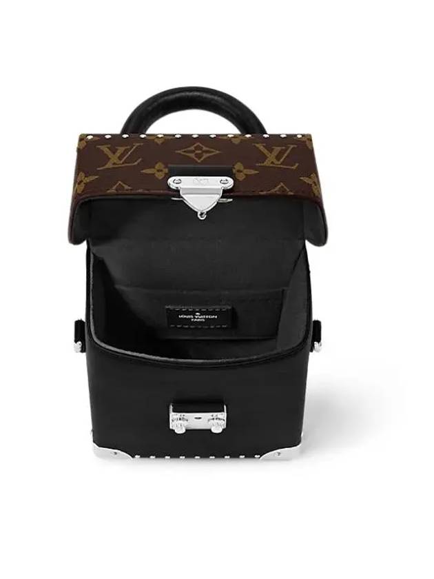 Camera Box Monogram Cross Bag Black - LOUIS VUITTON - BALAAN 4