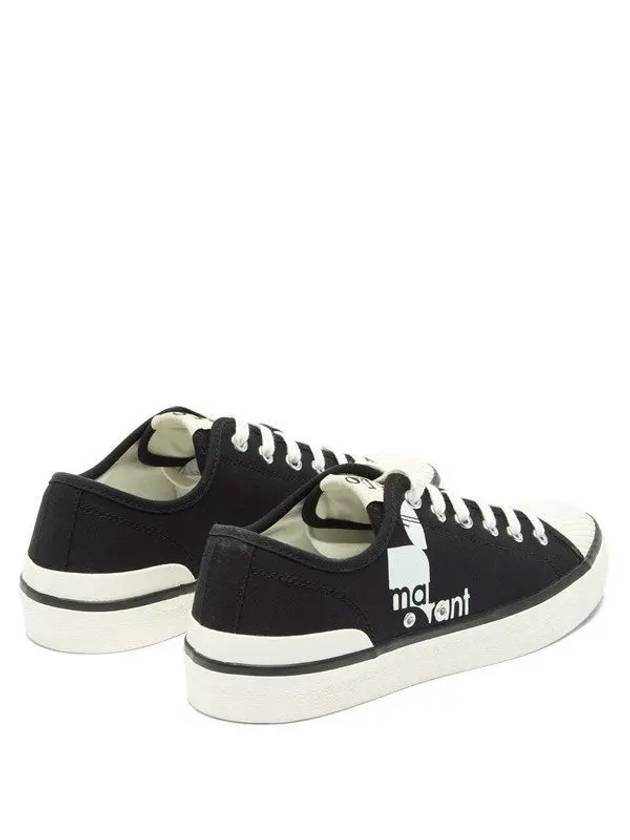 Men's Binkoo Low Top Sneakers Black - ISABEL MARANT - BALAAN 3