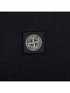 logo patch short sleeve tshirt black 801524113 - STONE ISLAND - BALAAN 7