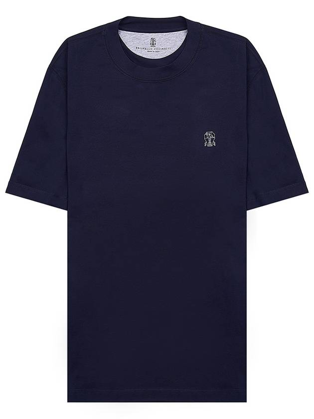 Short Sleeve T-Shirt M0B138440 CK781 GRAY - BRUNELLO CUCINELLI - BALAAN 11