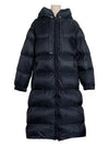 Women's Safe Water Resistant Long Parka Blue - MAX MARA - BALAAN 2