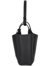 Leather Small Bucket Bag Black - TOD'S - BALAAN 5