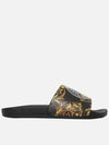 Baroque Slippers Black - VERSACE - BALAAN 4