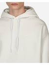 Swoosh Crew Neck Brushed Hoodie White - NIKE - BALAAN 5