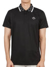 Glen Regular Fit PK Shirt Black - J.LINDEBERG - BALAAN 2