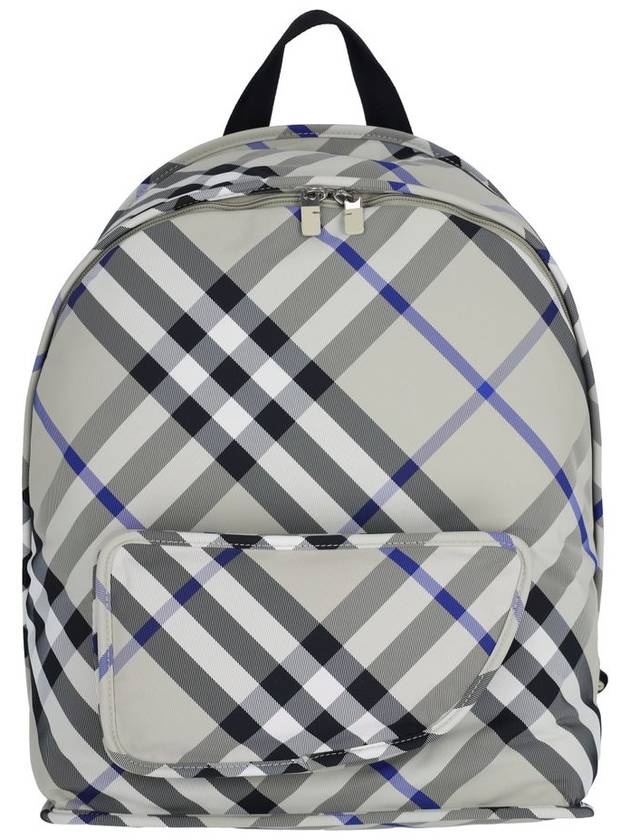 Shield Check Backpack Light Clean - BURBERRY - BALAAN 2