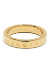 Minimal Logo Ring Gold - MAISON MARGIELA - BALAAN 2