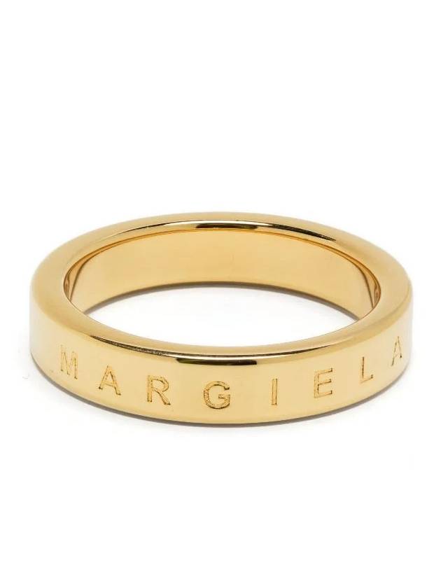 Minimal Logo Ring Gold - MAISON MARGIELA - BALAAN 2