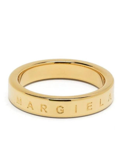 Minimal Logo Ring Gold - MAISON MARGIELA - BALAAN 2