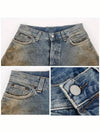 Distressed Super Wide Jeans Light Blue - ACNE STUDIOS - BALAAN 5