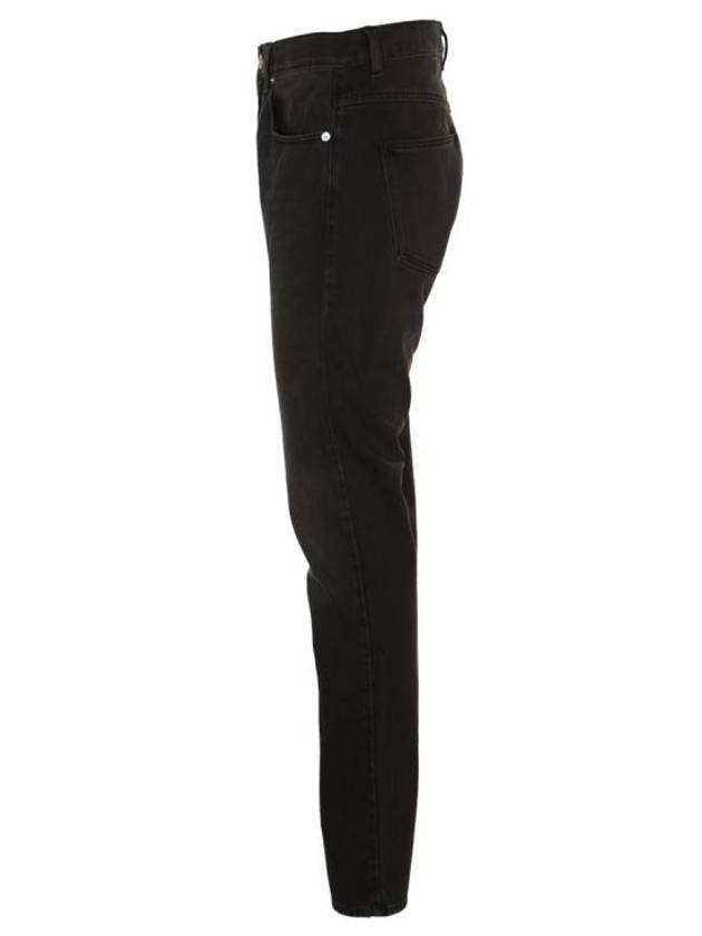 Denim Straight Pants PA0070HA B1G02H02FK FADED BLACK - ISABEL MARANT - BALAAN 4