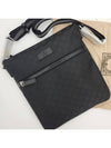 Microsima Logo Nylon Cross Bag Black - GUCCI - BALAAN 3