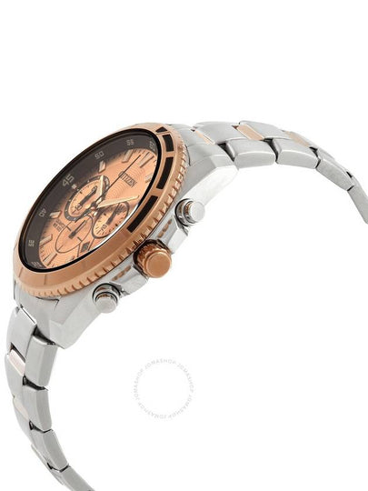 Citizen Chronograph Quartz Rose Gold Dial Men's Watch AN8204-59X - CITIZEN - BALAAN 2