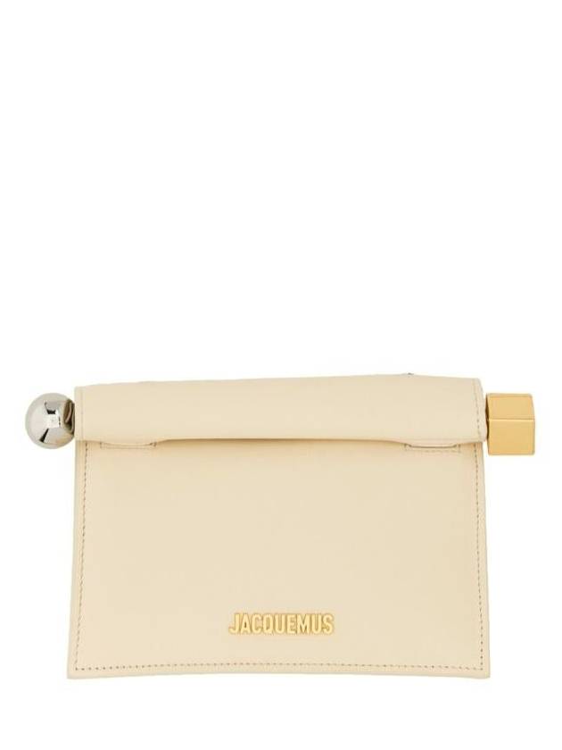 La Petit Pochette Rond Suede Clutch Bag - JACQUEMUS - BALAAN 2