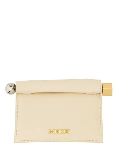 La Petit Pochette Rond Suede Clutch Bag - JACQUEMUS - BALAAN 2