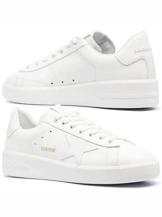 Purestar White Tab Sneakers White - GOLDEN GOOSE - BALAAN 2