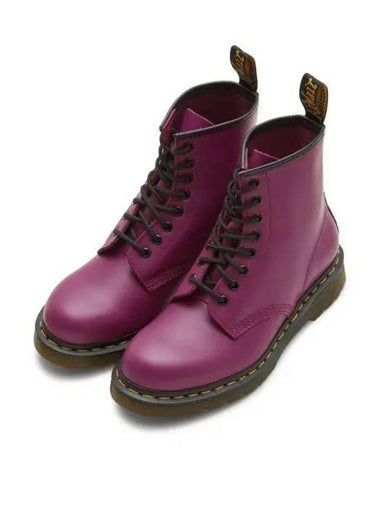 1460 Smooth Leather Lace Up Walker Boots Pink - DR. MARTENS - BALAAN 1