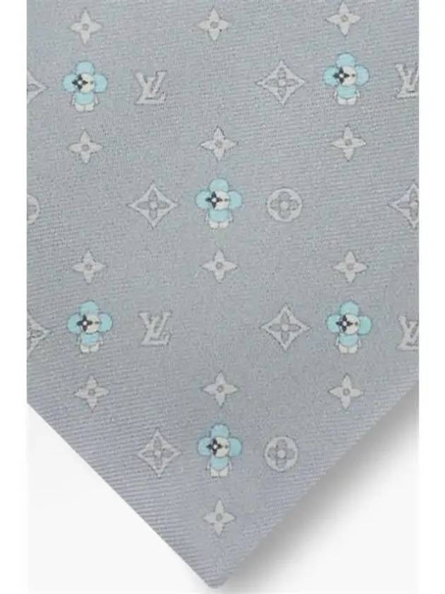 Monogram Small Vivienne Tie Grey - LOUIS VUITTON - BALAAN 3