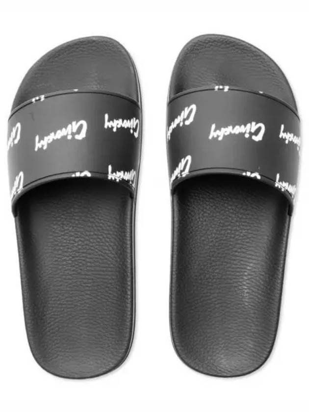 All Over Print Flat Slippers Black - GIVENCHY - BALAAN 2