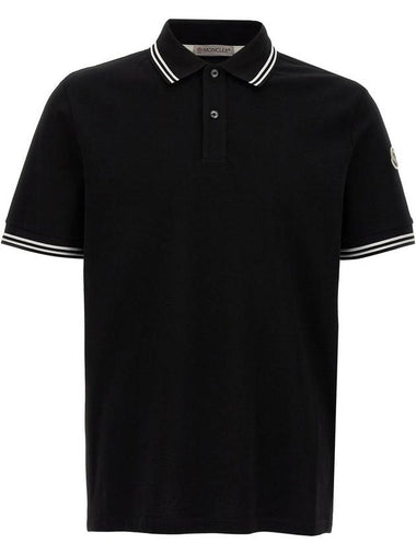 Moncler T-shirts and Polos Black - MONCLER - BALAAN 1