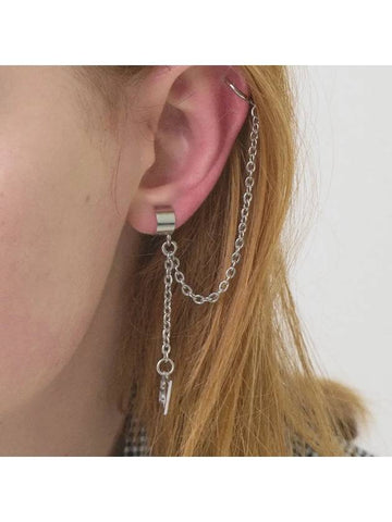 Two-Pin Earrings Chain Link Earrings CLEF U DROP EAR - BASSCLEF - BALAAN 1