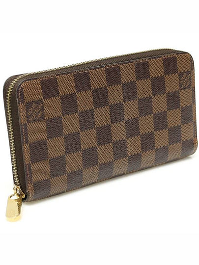 Louis Vuitton N60015 Damier Eben Canvas Zippy Wallet Long - LOUIS VUITTON - BALAAN 2