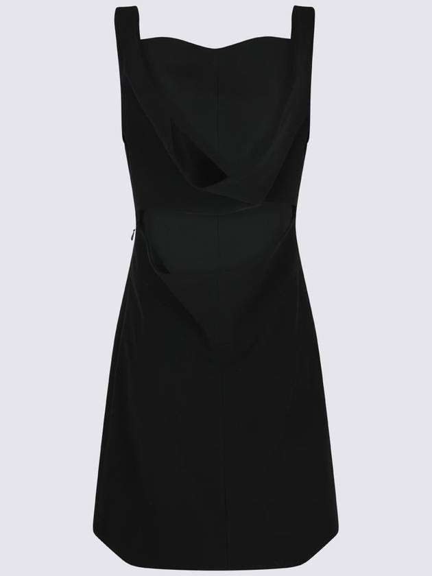 24FW midi dress BW226014N6001 AI24 BLACK - GIVENCHY - BALAAN 4