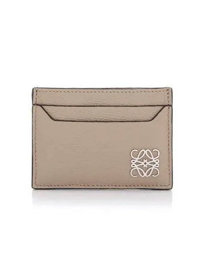 Anagram Plain Pebble Grain Calfskin Card Wallet Sand - LOEWE - BALAAN 2