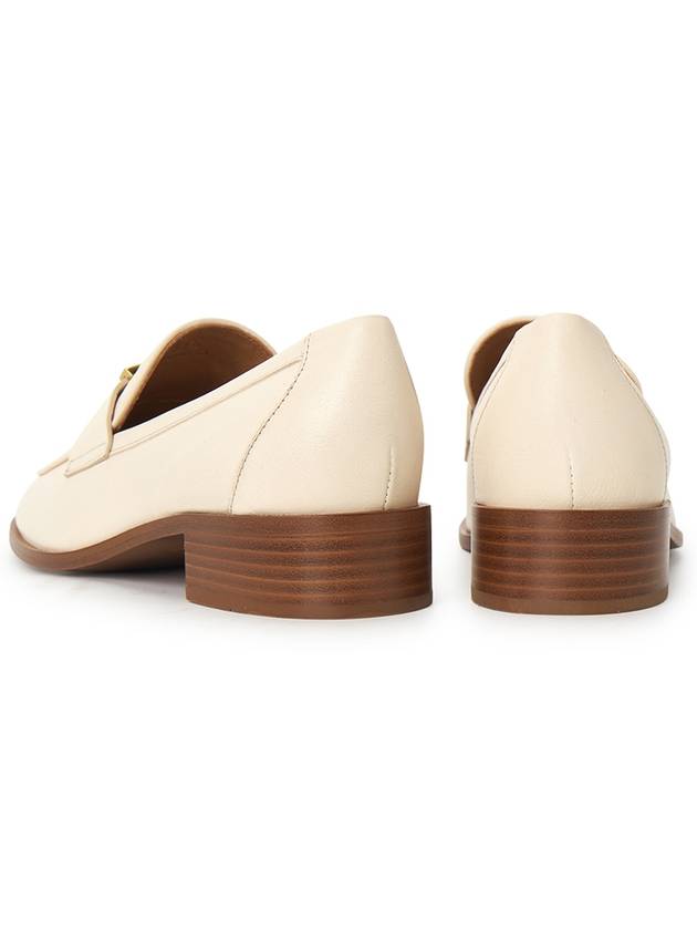 T Timeless Leather Loafer Ivory - TOD'S - BALAAN 7