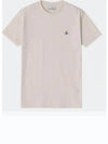 ORB Logo Cotton Short Sleeve T-Shirt Birch - VIVIENNE WESTWOOD - BALAAN 2