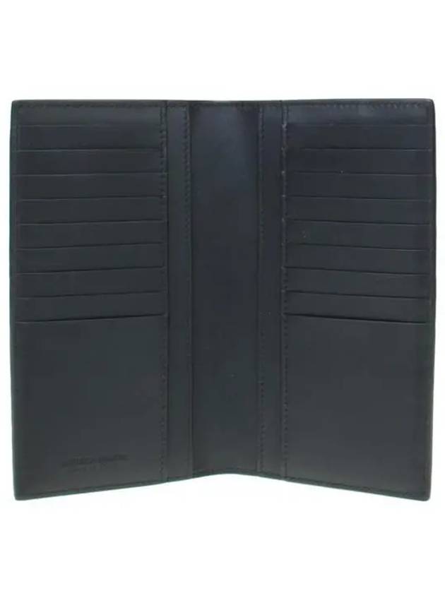 Intrecciato Leather Slim Long Wallet Black - BOTTEGA VENETA - BALAAN 5