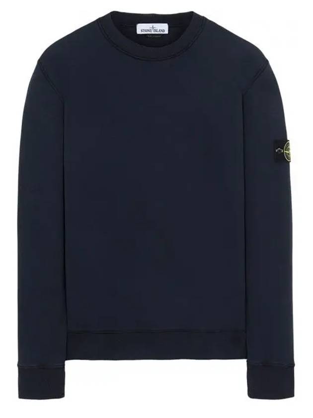 Men's Wappen Patch Sweatshirt Navy - STONE ISLAND - BALAAN 3