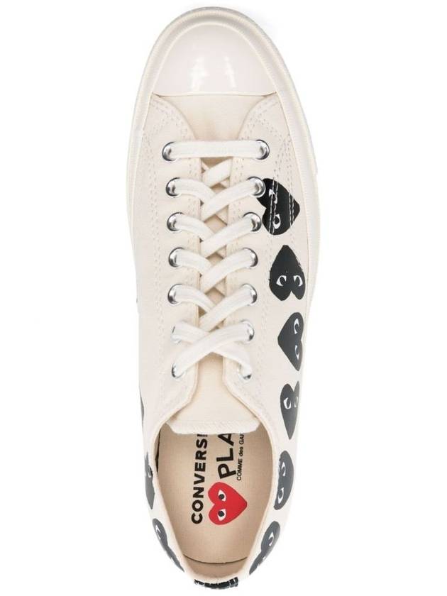 Heart Logo Chuck Taylor All Star Low Top Sneakers White - COMME DES GARCONS PLAY - BALAAN 6